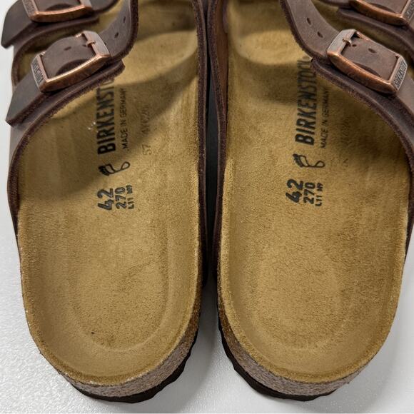 NWOT • Birkenstock Arizona Oiled Leather Size: 42 L11/M9- Normal Width main image 6